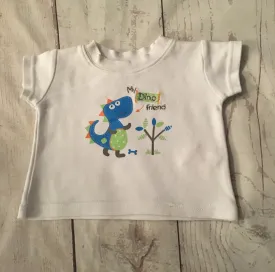 0-3 Months Dinosaur Tshirt