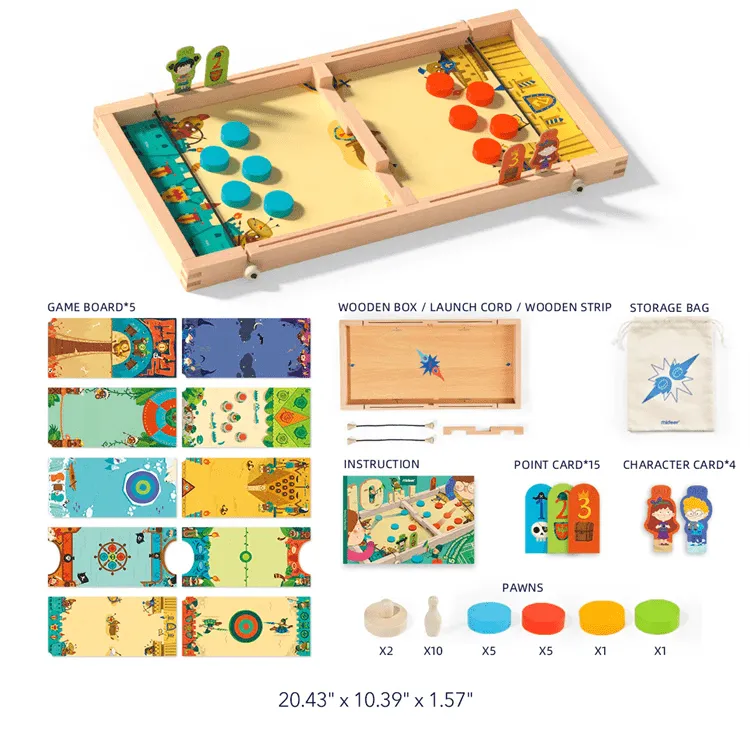 10 in 1 Carrom Board Game