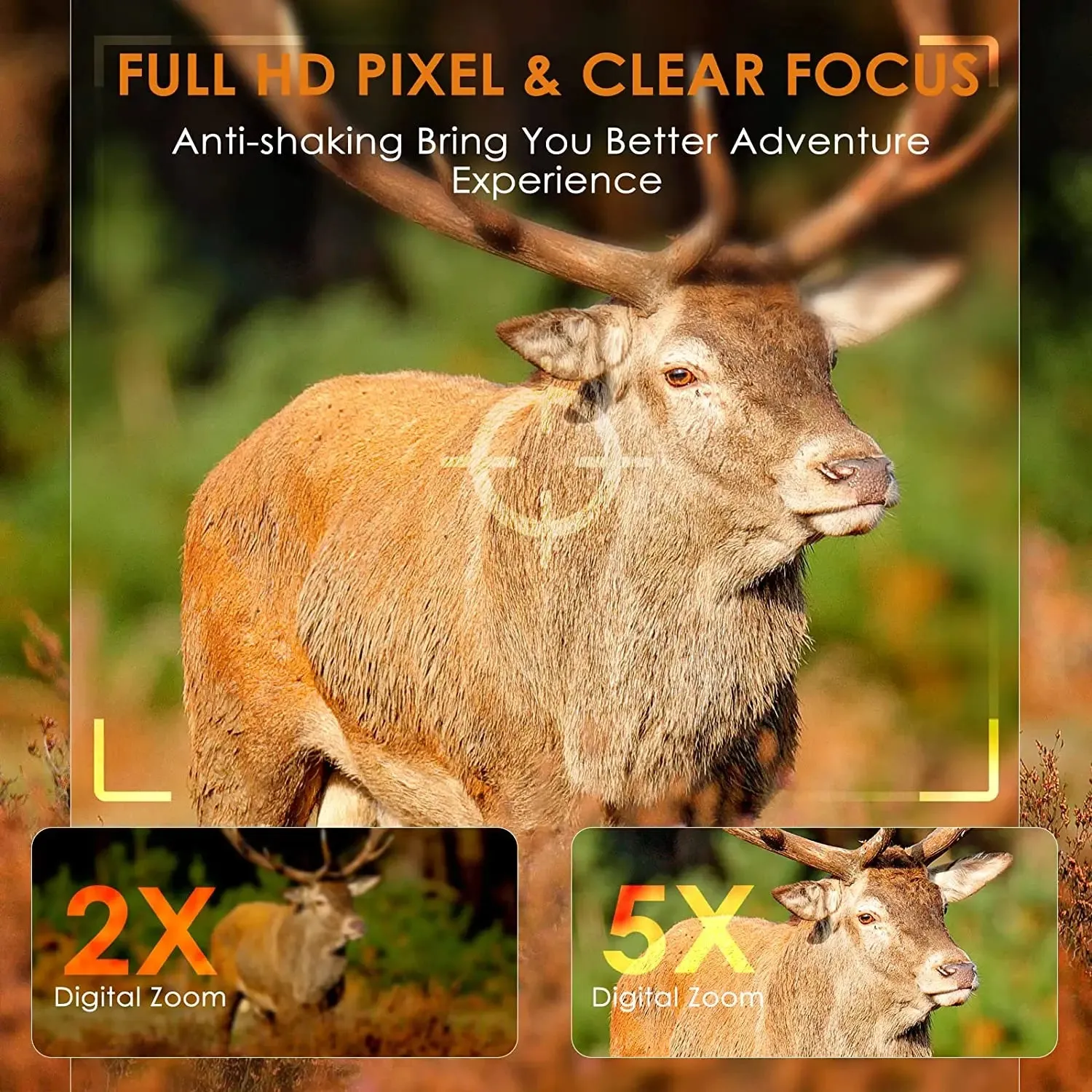 4K Wifi Digital Night Vision Binoculars Device Infrared Night Vision Goggles 3'' Large Screen Full Dark 300m For Hunting Camping