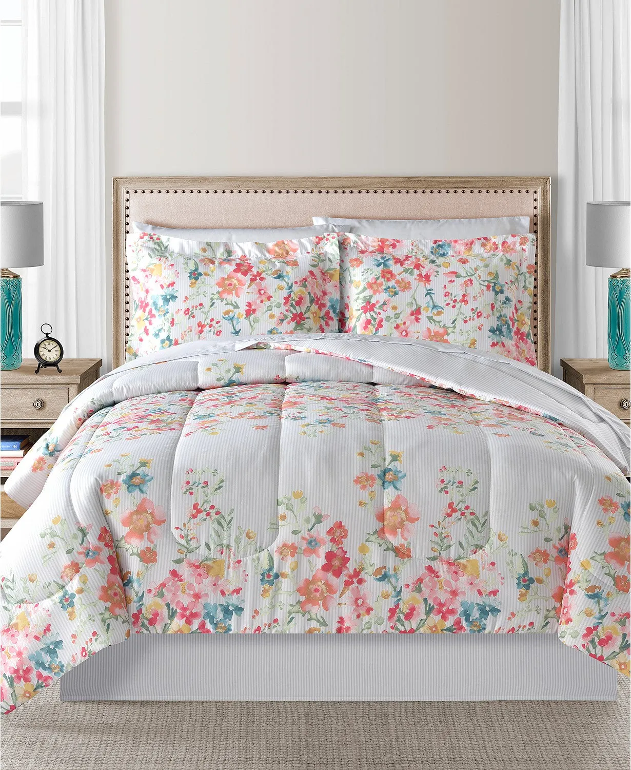 8 Piece Reversible Comforter Sets On Sale