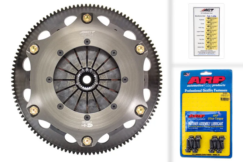 ACT Triple Disc HD/SI Race Clutch Kit - 93-98 Toyota Supra Twin Turbo w/ G-Force Transmission - T1R3-T01
