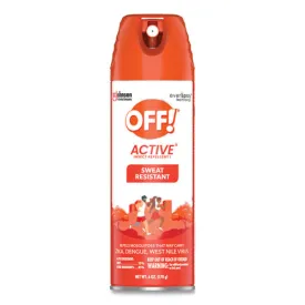 Active Insect Repellent, 6 Oz Aerosol Spray, 12/carton