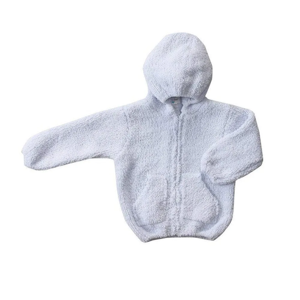 Angel Dear Infant Chenille Jacket with Hood