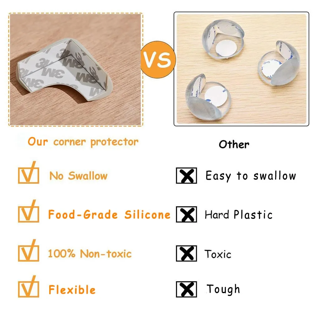Angloria: Silicone Corner Guards - BPA Free with Food-Grade Material