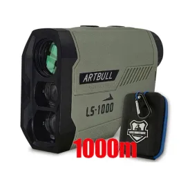 ARTBULL Laser Rangefinder for Hunting 1000m 650m Slope Flag-Lock slope pin Golf rangefinder Distance meter