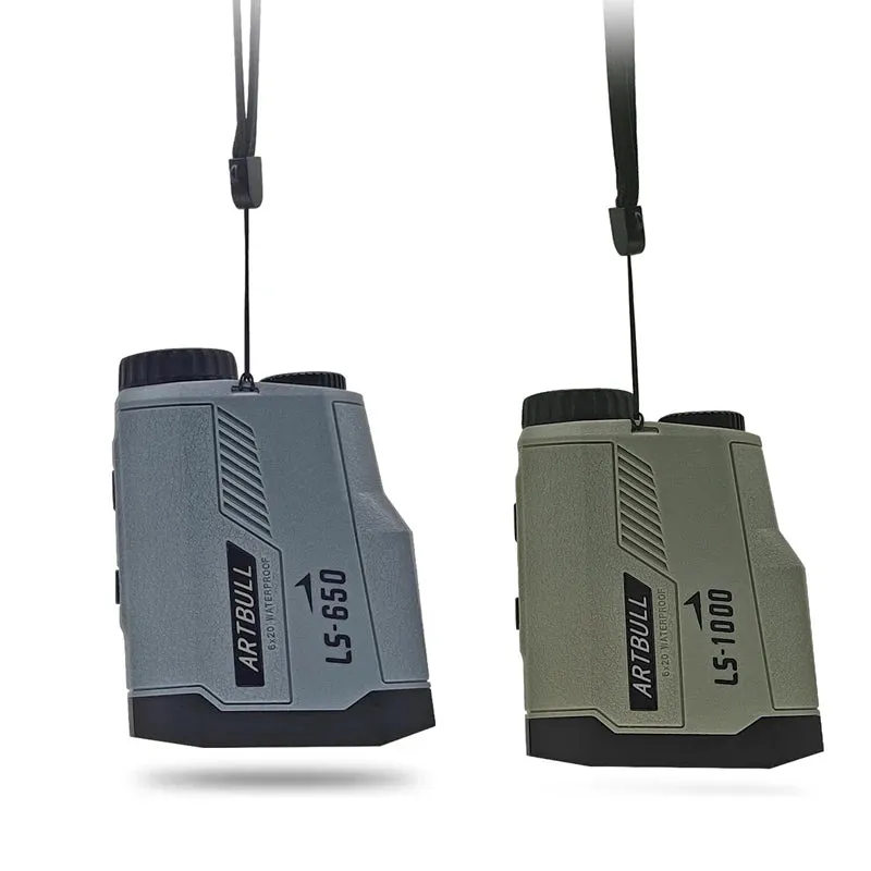 ARTBULL Laser Rangefinder for Hunting 1000m 650m Slope Flag-Lock slope pin Golf rangefinder Distance meter