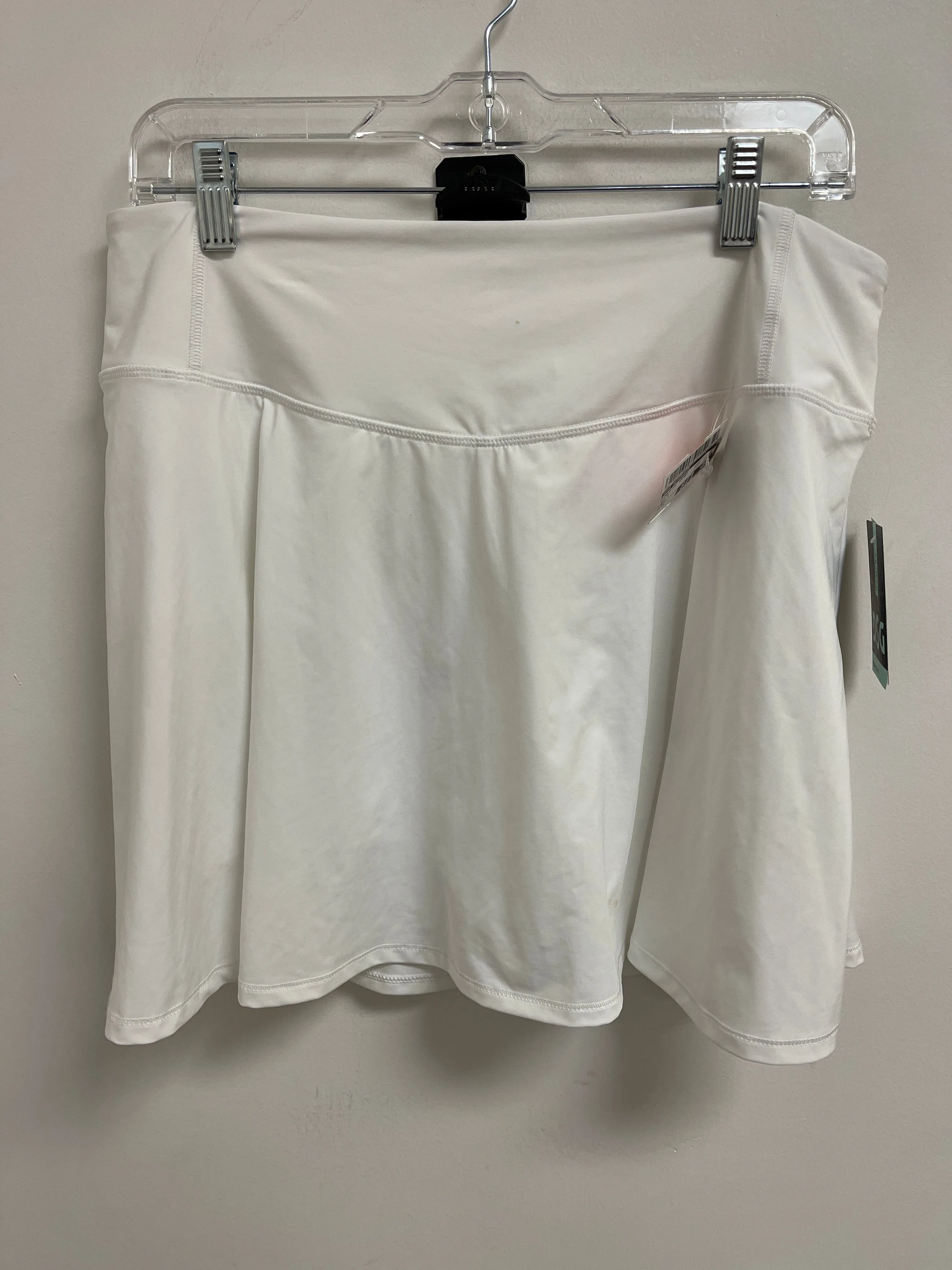 Athletic Skort By Dsg Outerwear In White, Size: L
