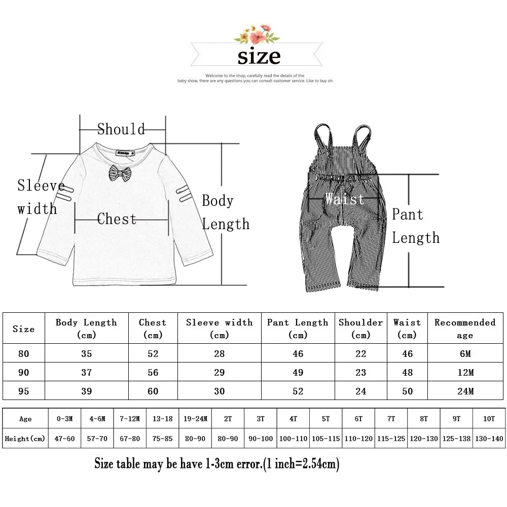 Baby Boy Girl Clothes Set Cartoon
