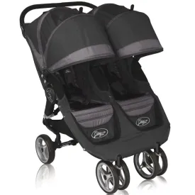 Baby Jogger 2010 City Mini Double EXCLUSIVE Black/Gray