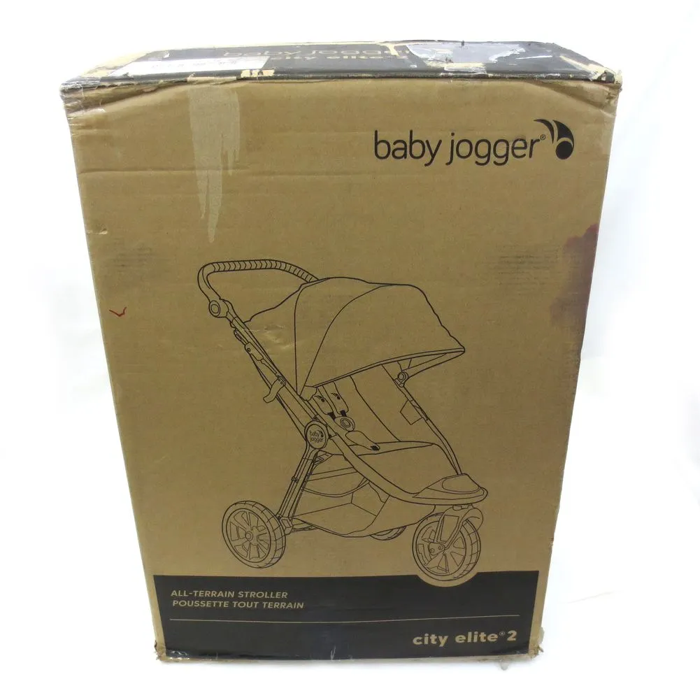 Baby Jogger City Elite 2 All-Terrain Stroller - Opulent Black (83669) (Open Box)