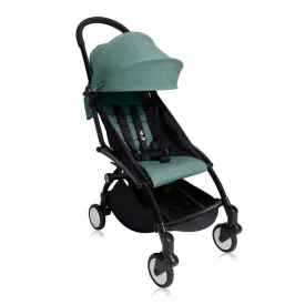 BabyZen YOYO2 6  Stroller - Aqua with Black Frame (86287) (Open Box)