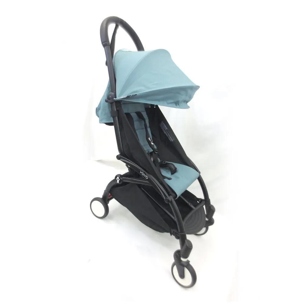 BabyZen YOYO2 6  Stroller - Aqua with Black Frame (86287) (Open Box)