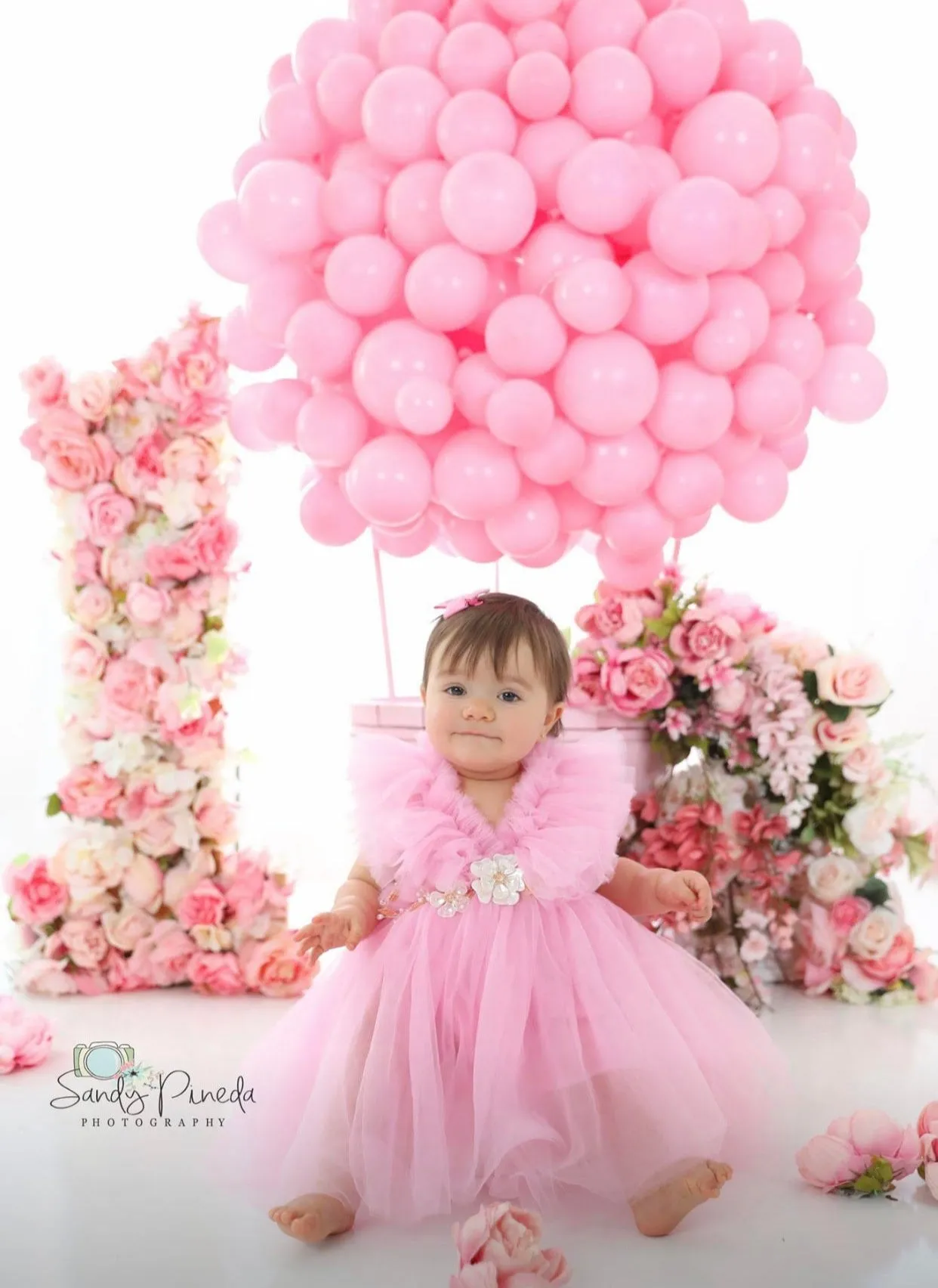 BEST SELLER -   Kryssi Kouture Girls Ruffled Tulle Pink Swan Dress