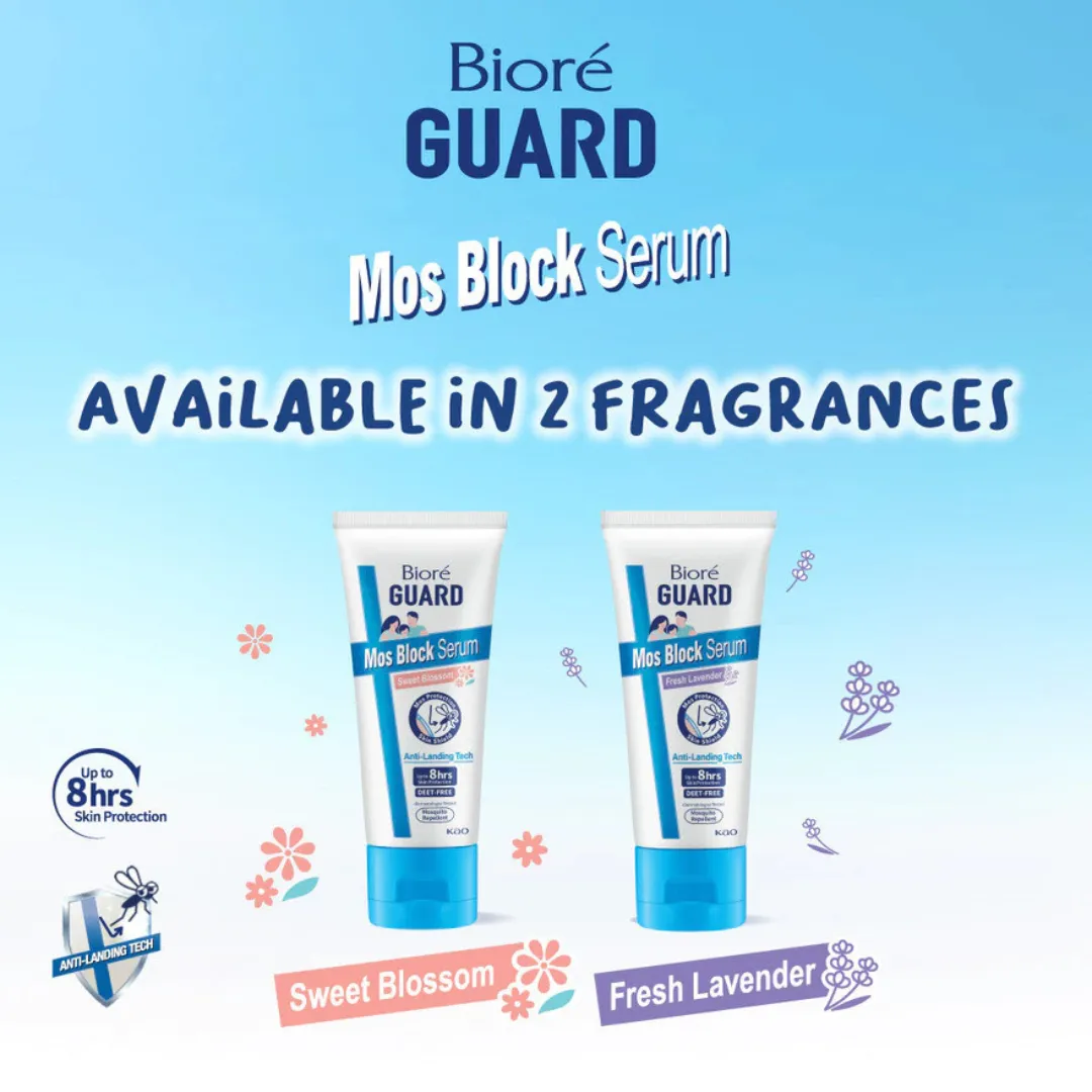 Biore Guard Mos Block Serum Sweet Blossom 100g