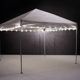 Brightz CanopyBrightz LED Light String for Outdoor Canopies, Battery Operated, White