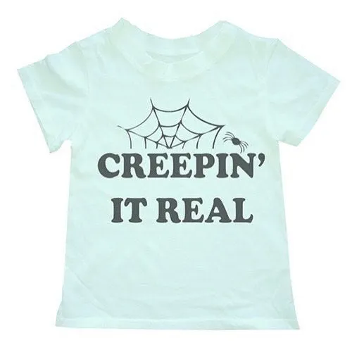 Brokedown Creepin it Real Tee - Mint
