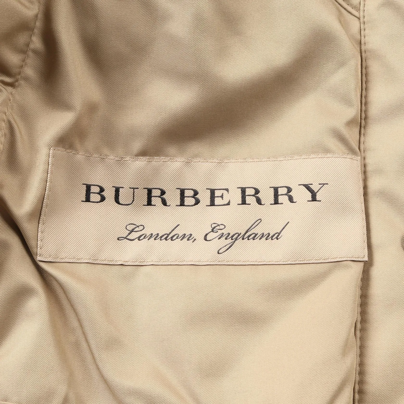 Burberry Polyester Outerwear Beige