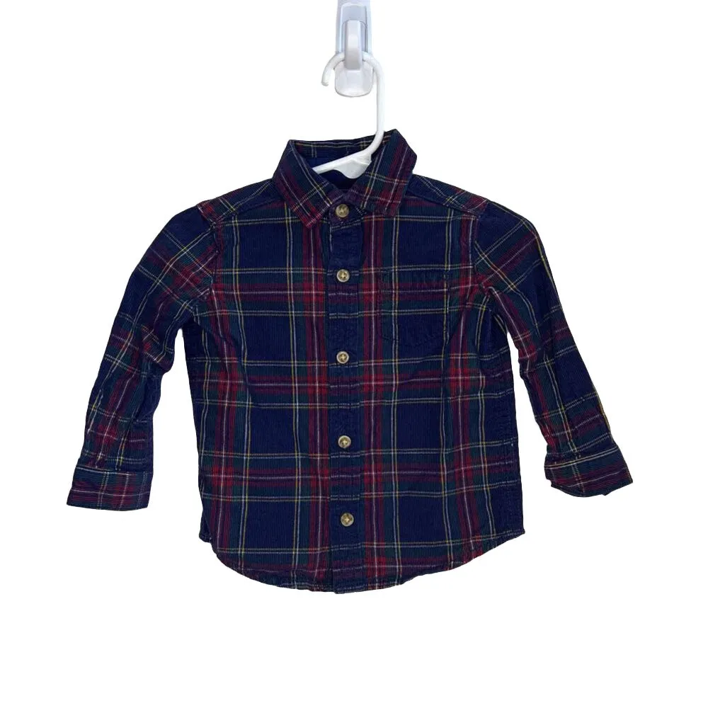 Button Up Collared Shirt