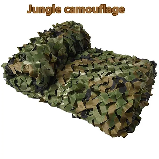 Camouflage Nets White Blue Beige Desert for Hunting Hiding Mesh Outdoor Awning Garden Shading Gazebo