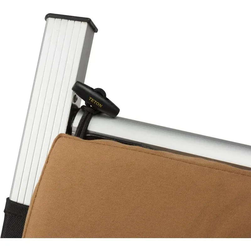 Canvas Camp Pad, Sleeping Pad for Car Camping, Brown，Adventurer Camp Pad | 75" x 24" x 2"