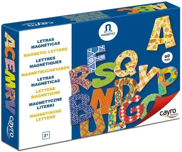 Cayro Games Magnetic Letters (60pcs)