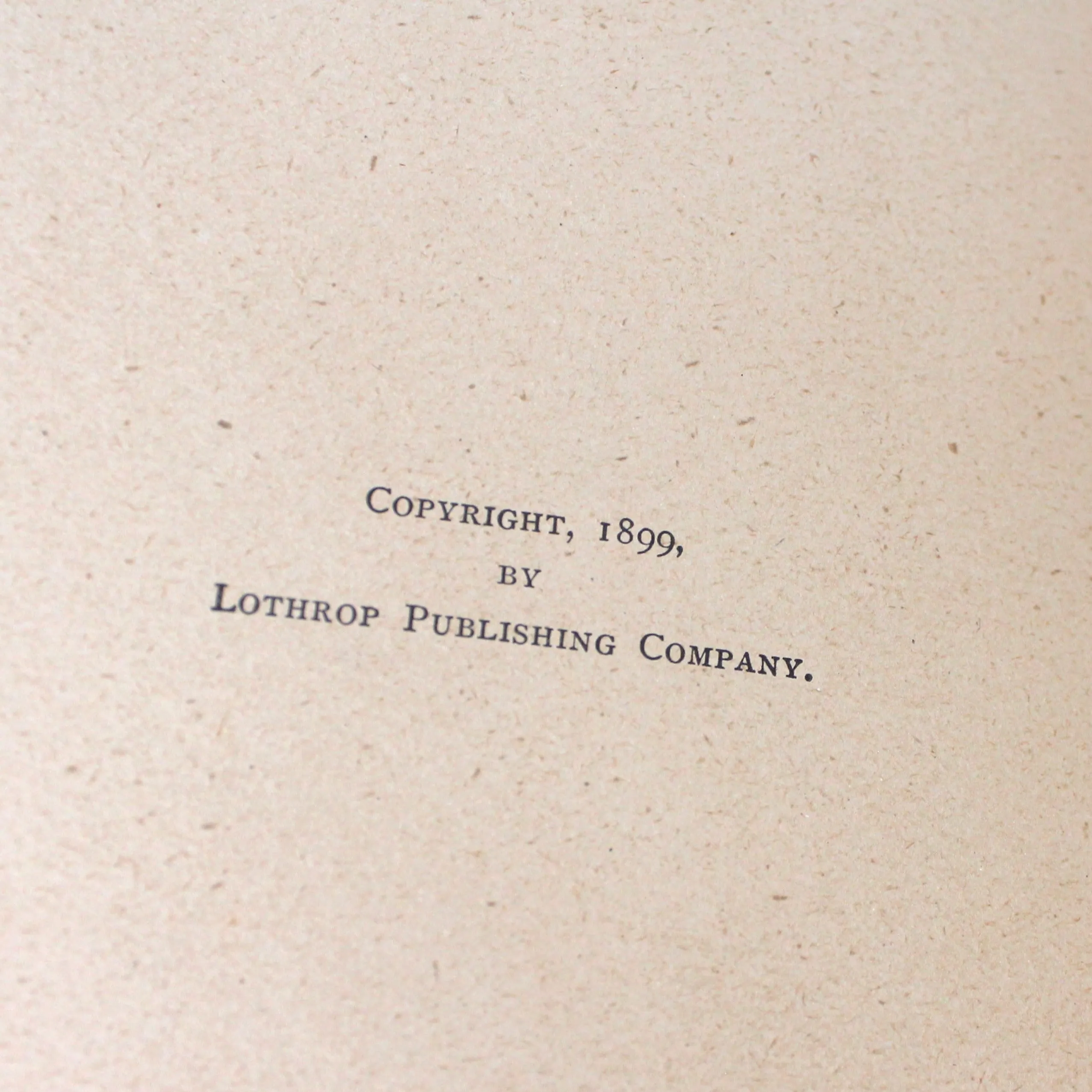 Children's Book, Antique, Happy Hours with Merry Little People, Lothrop Publishing, 1899