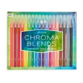 Chroma Blends Watercolour Brush Markers