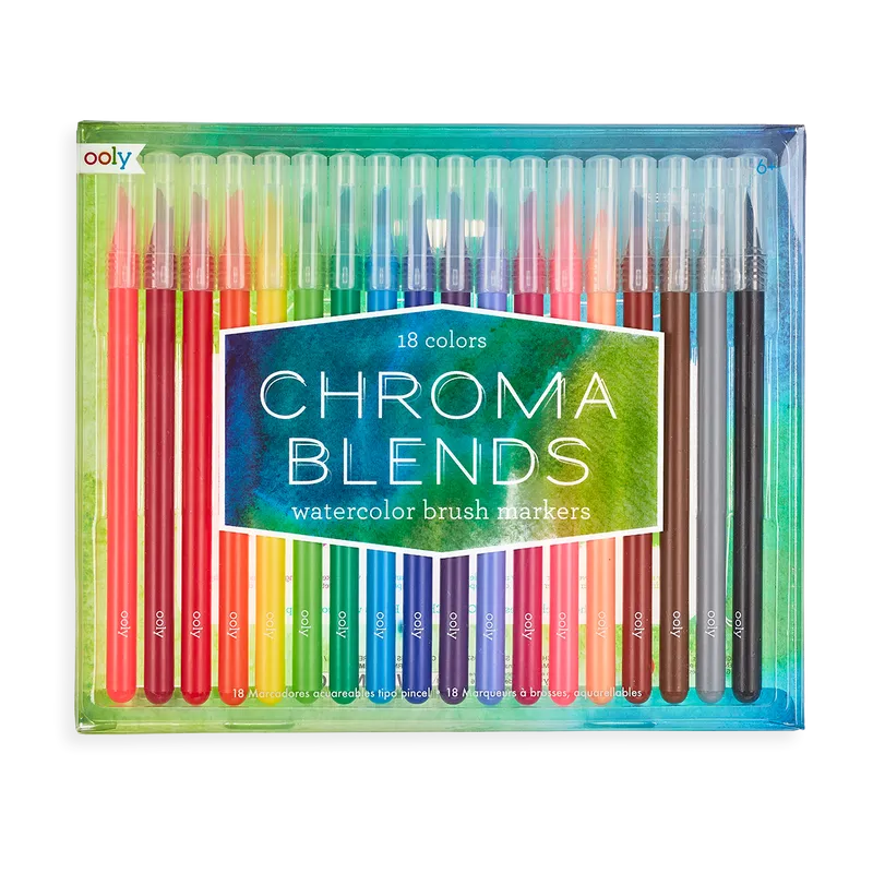 Chroma Blends Watercolour Brush Markers