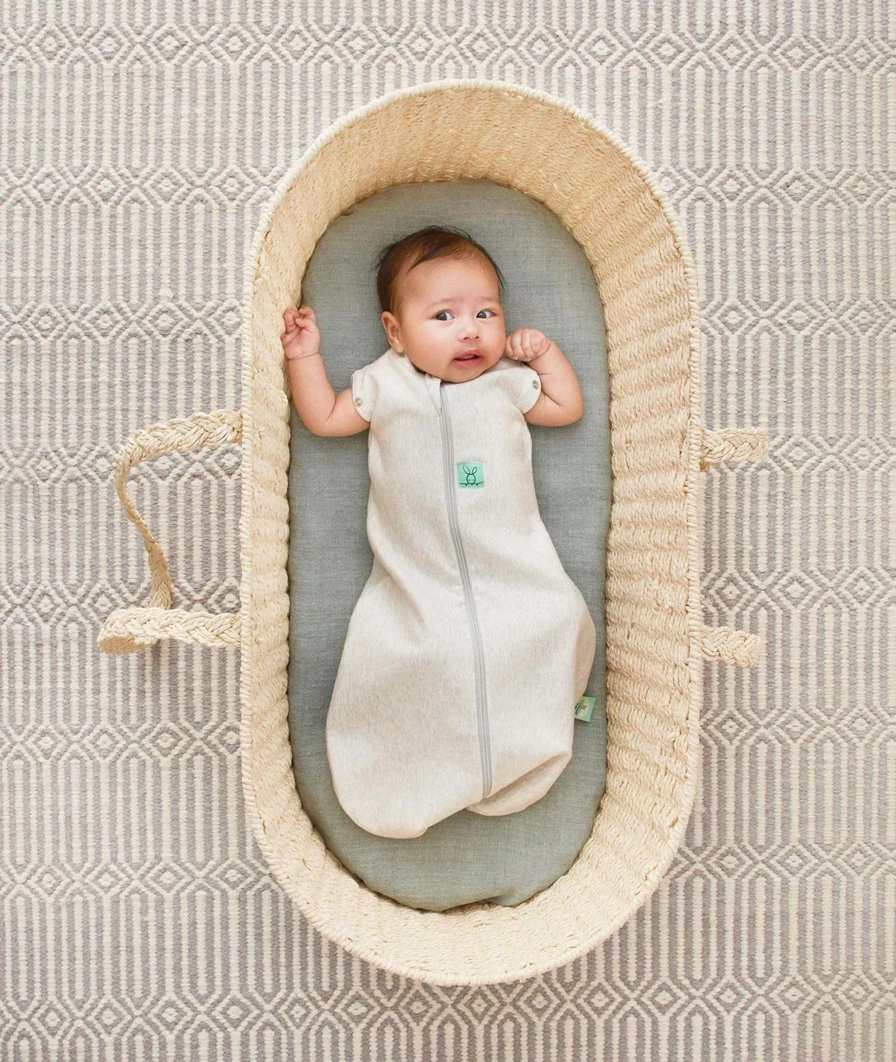 Cocoon Swaddle Sack 0.2 TOG Grey Marle