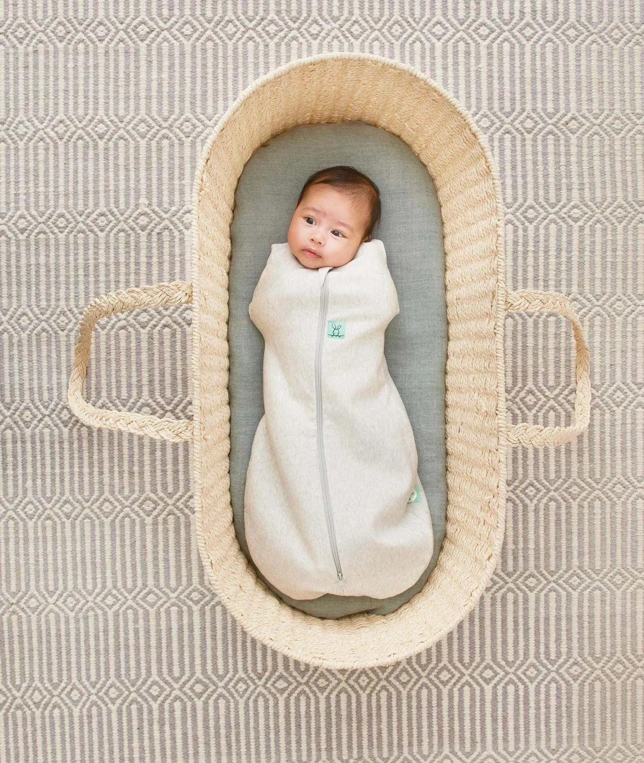 Cocoon Swaddle Sack 0.2 TOG Grey Marle