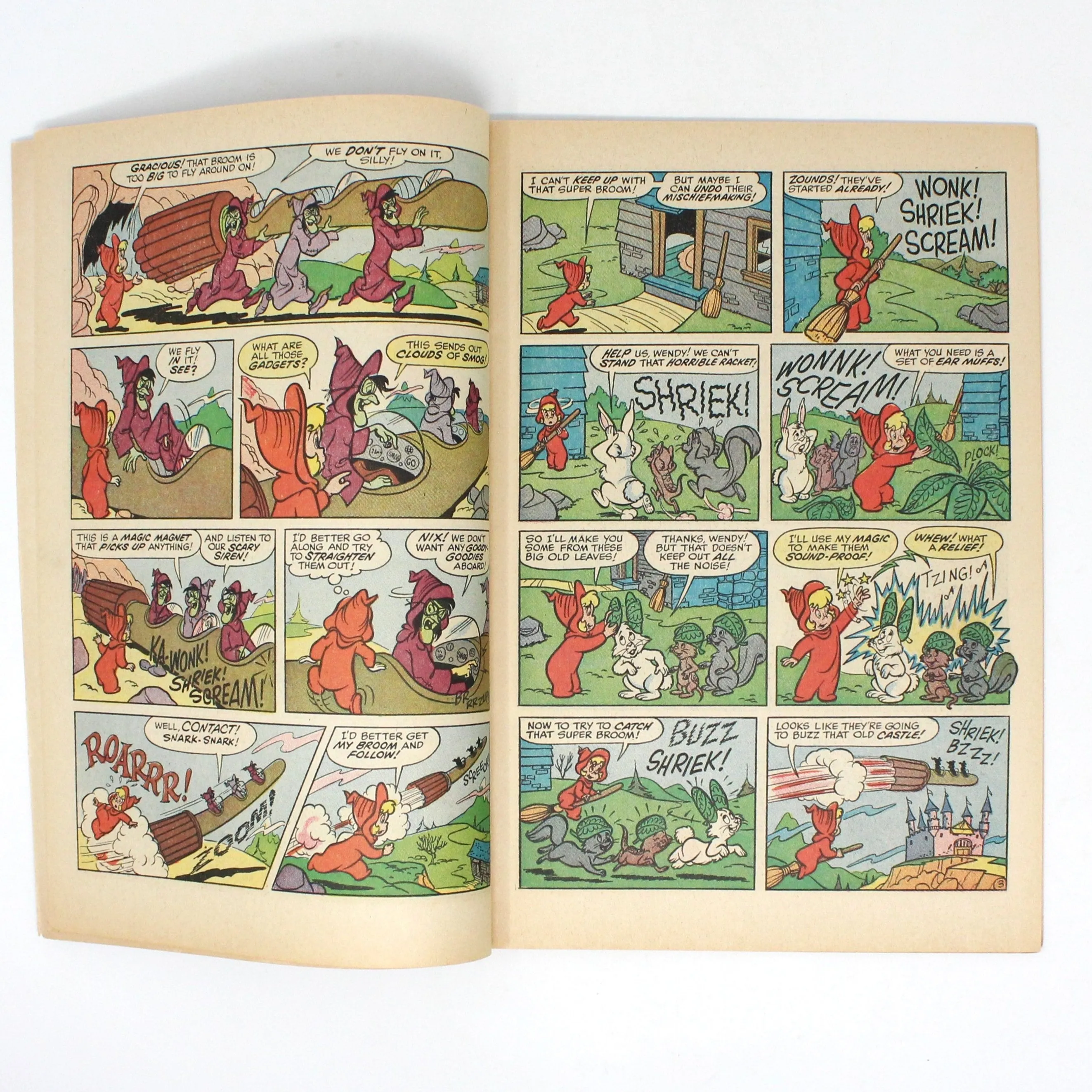 Comic Book, Harvey World, Wendy The Good Little Witch, #49, Vintage 1968