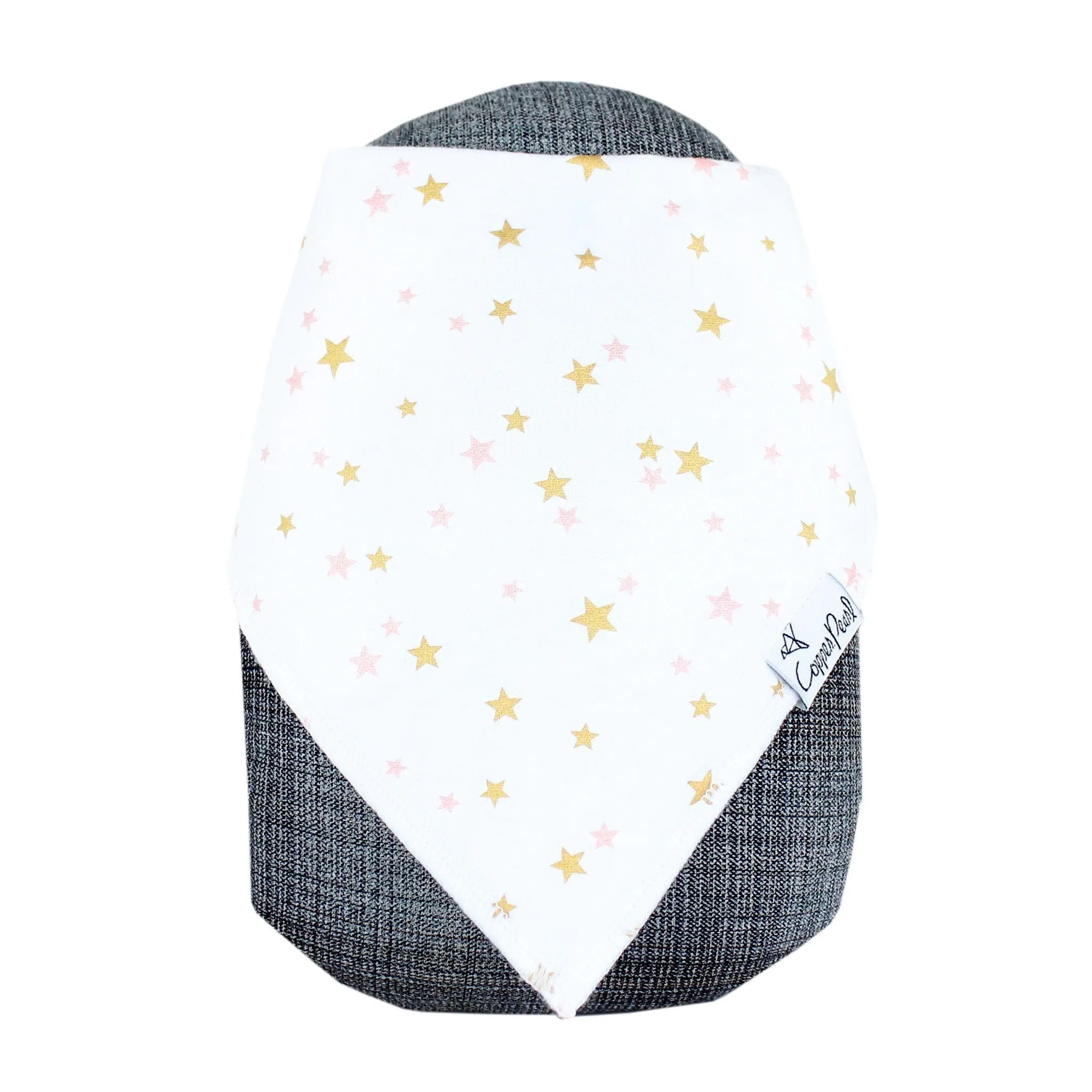 Copper Pearl Baby Bandana Bibs | Isla