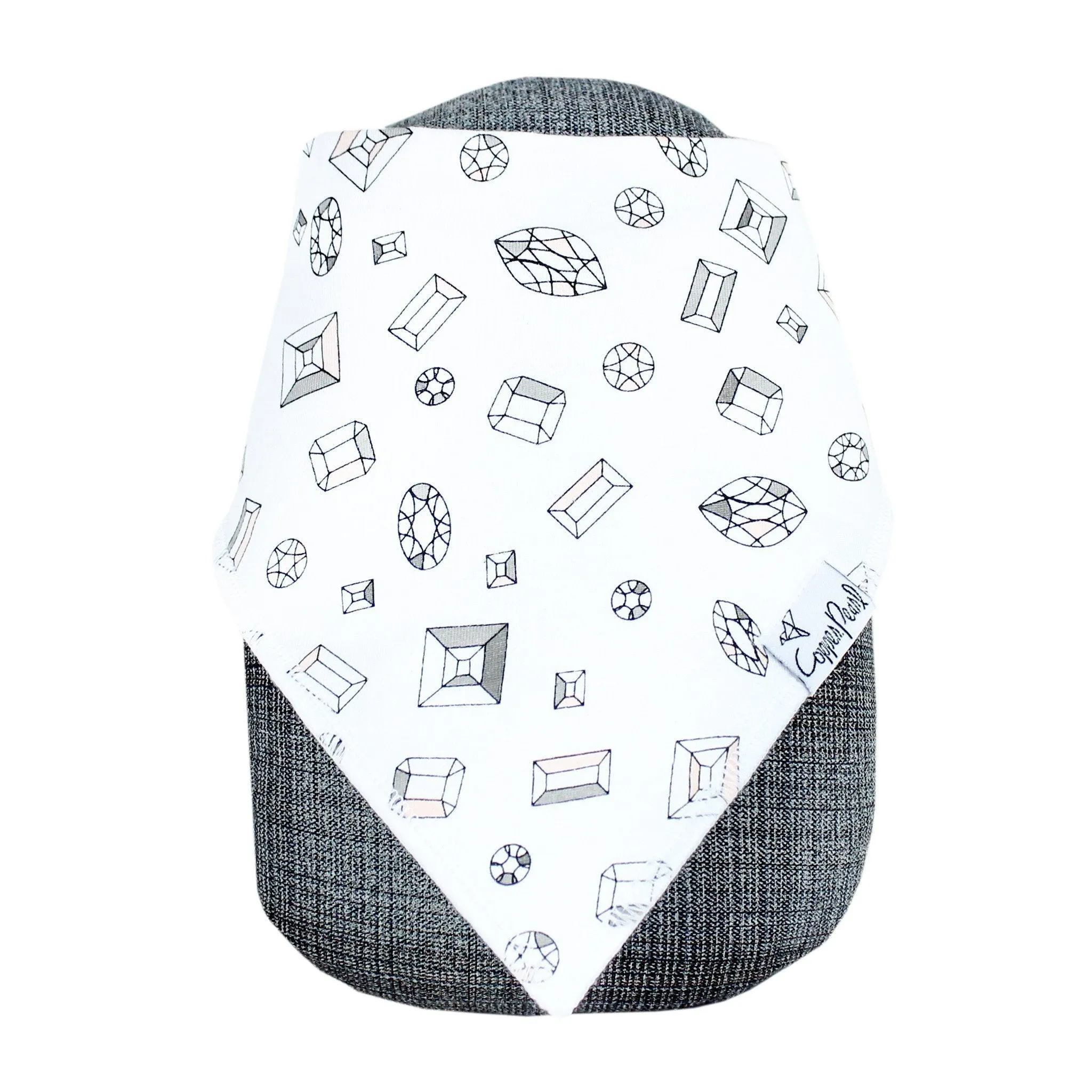 Copper Pearl Baby Bandana Bibs | Isla