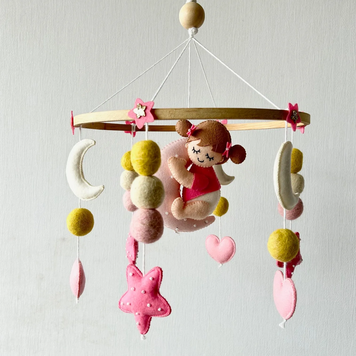 Cot / Crib Mobile - Dreamy Princess Bella