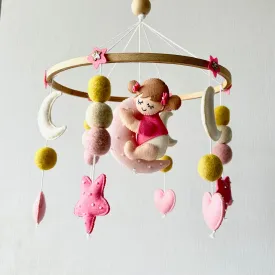 Cot / Crib Mobile - Dreamy Princess Bella