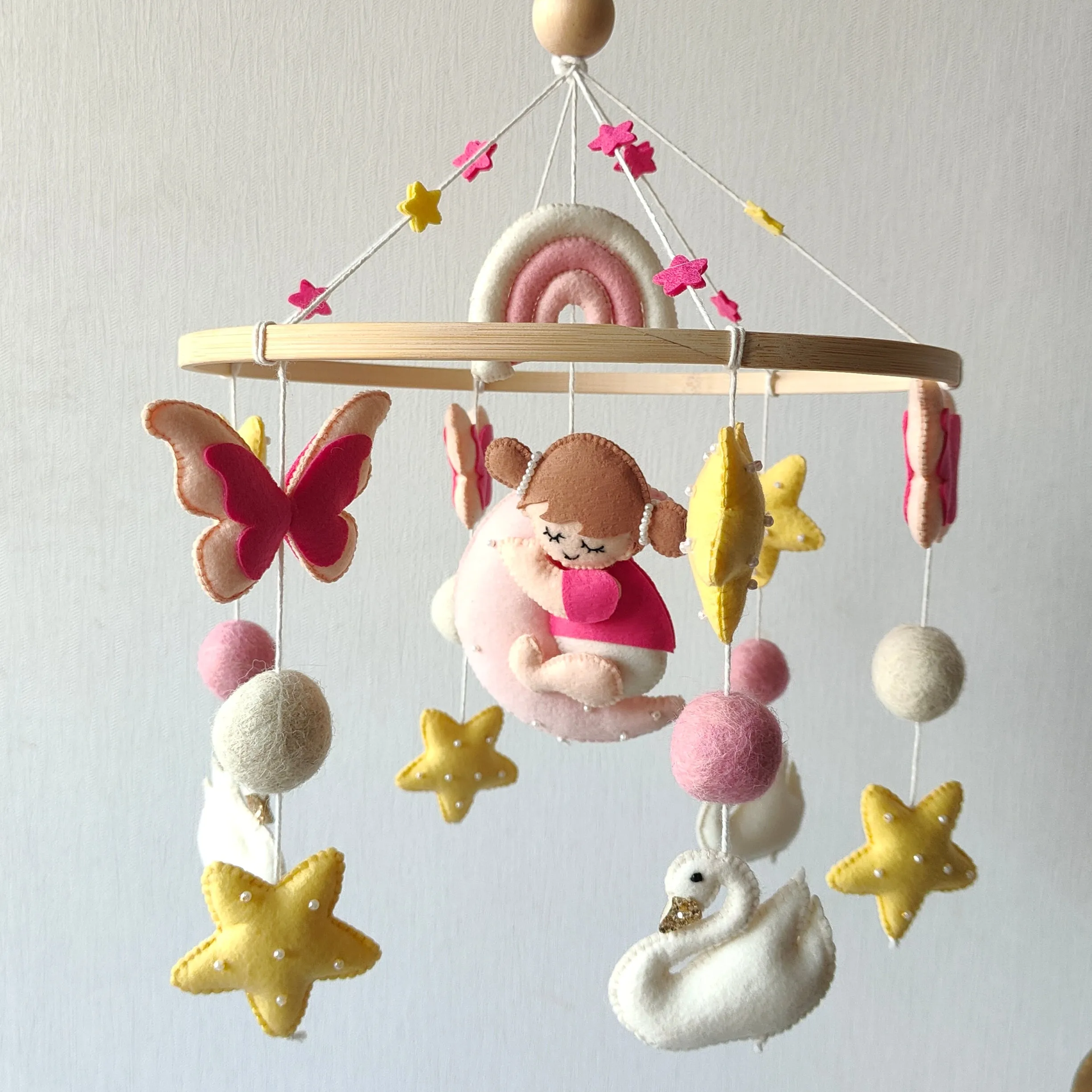 Cot / Crib Mobile - Twinkling Princess