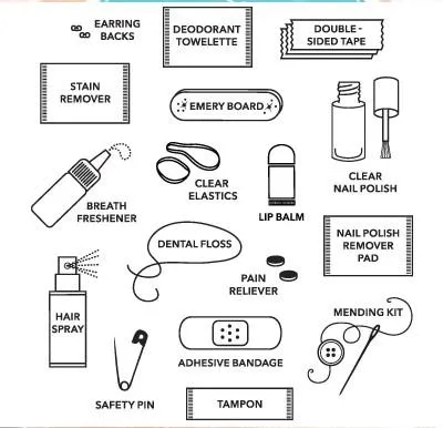 Cracker Mini Emergency Kit (Rose Gold Glitter)