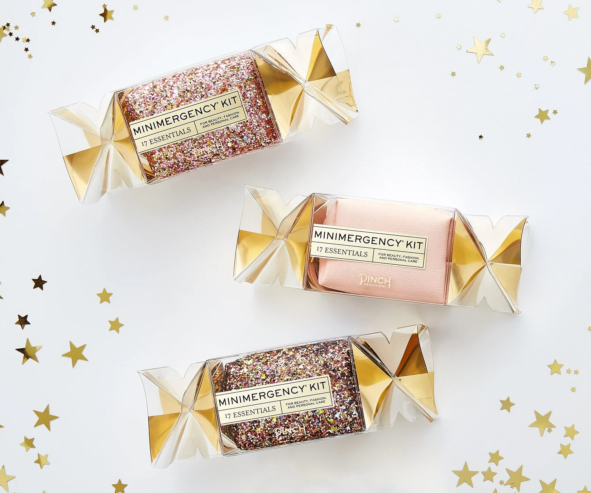 Cracker Mini Emergency Kit (Rose Gold Glitter)