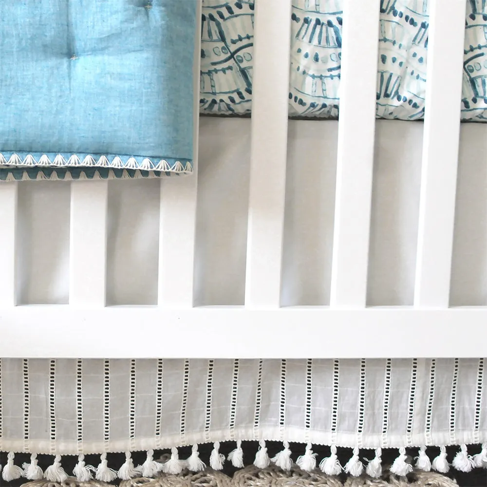 Crane Baby Bed Skirt