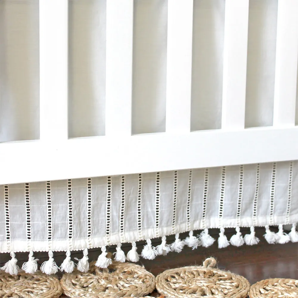 Crane Baby Bed Skirt