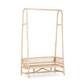 CuddleCo Aria Clothes Rail - Rattan