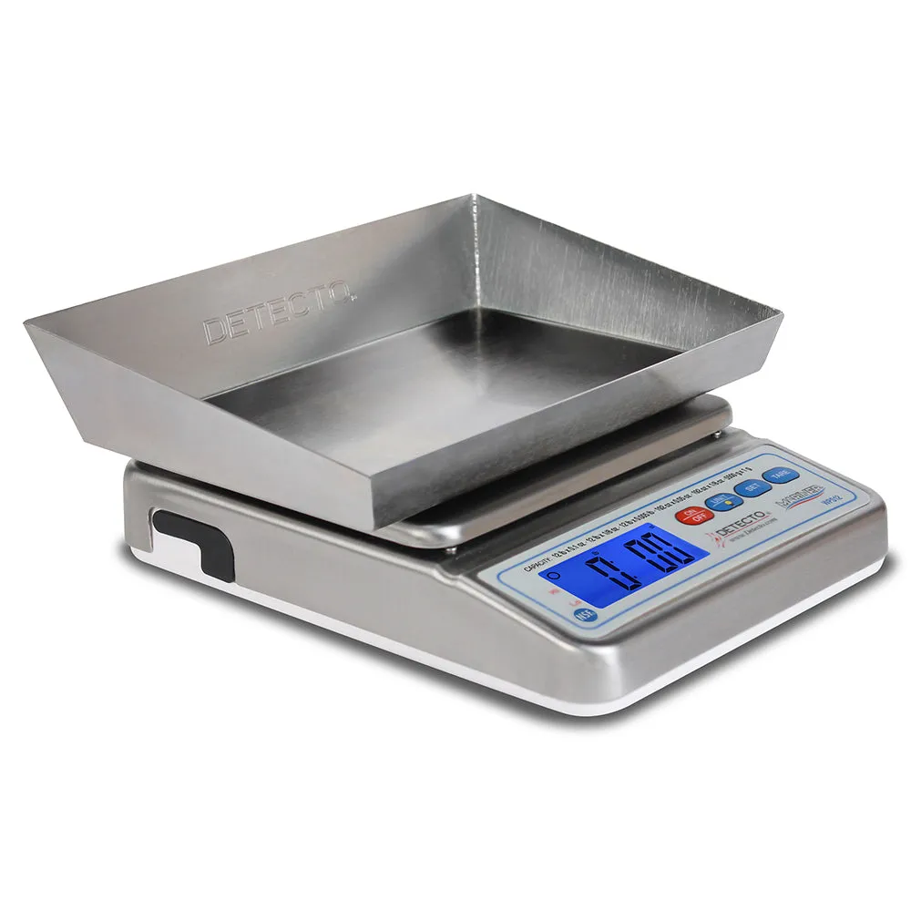 Detecto Mariner Weight Diaper Scale With Tray, 7.5" X 9.75"