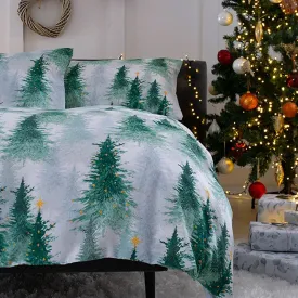 Deyongs 200cm White Chritsmas Tree Single Duvet Set