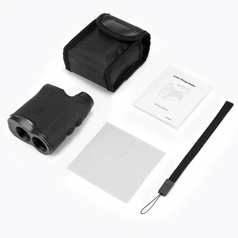 Digital Monocular Telescope Laser Rangefinder 600m/1000m Distance Meter 6X Speed Tester For Golf Sport, Hunting, Survey