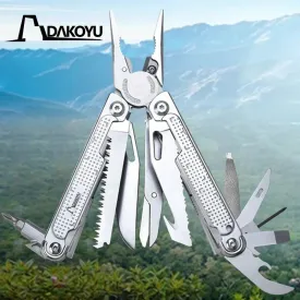 DOKOYU 20 in 1 7CR17 Multi Tools Pliers Set Gifts for Men Professional Multi-tool for DIY Outdoor Camping EDC Tools Swiss
