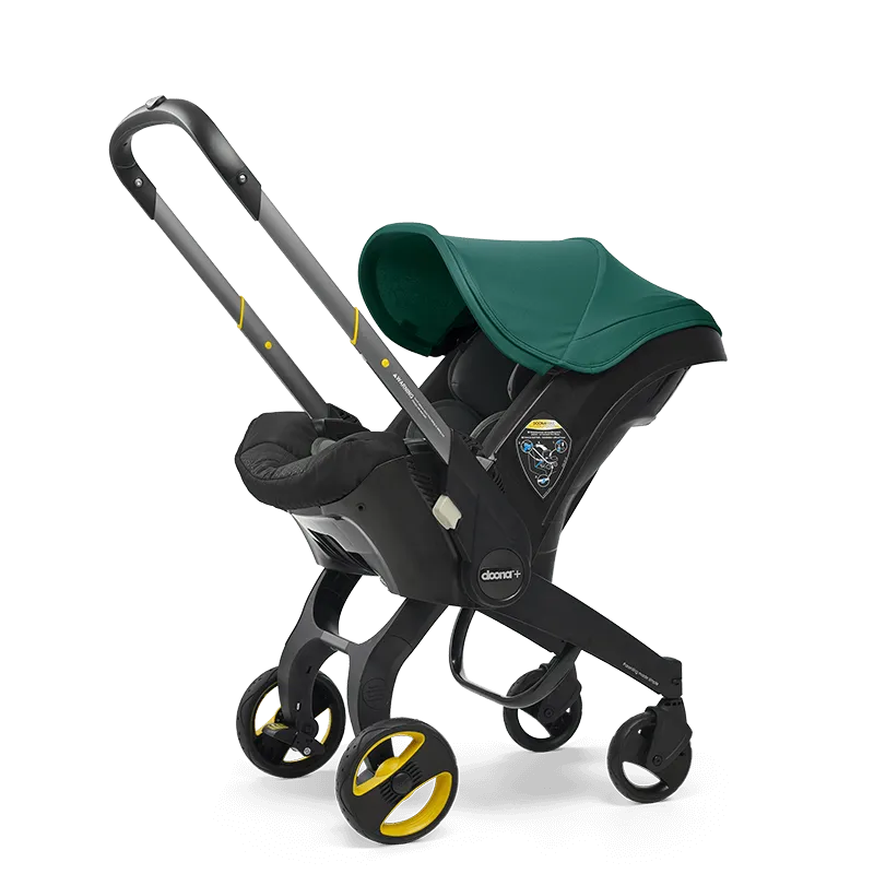 Doona Infant Convertible Car Seat and Stroller - Racing Green