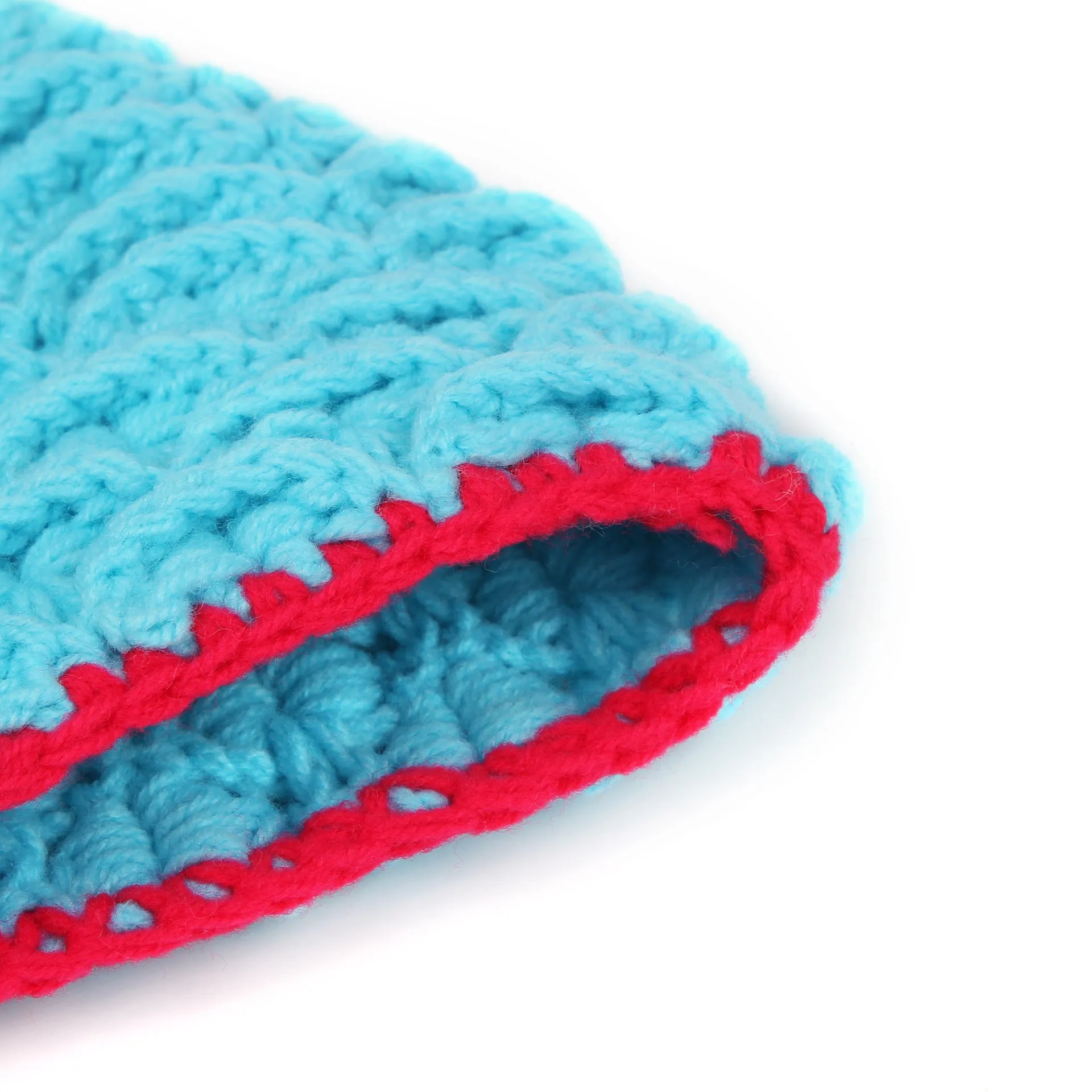 Fancydresswale Newborn Photography Mermaid Props Baby Knitting Wool Material Photography Costume Cute Animal Style Baby Crochet Clothes