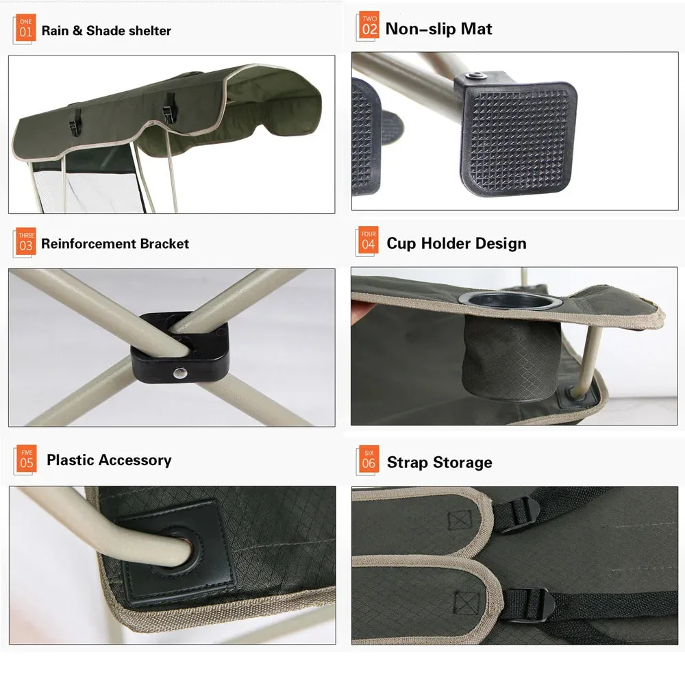 Fishing Chair Camping Chair Folding Portable Multi-Functional Lightweight Bench Fishing Chair New All-Terrain Fishing Bench