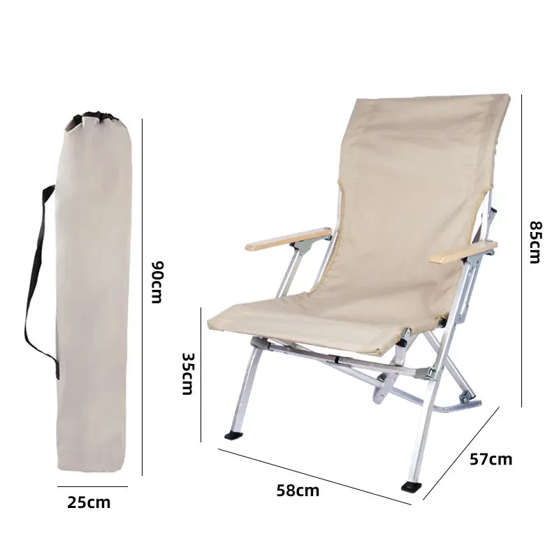 Folding Camping Chair Camping Chair 캠핑의자 Fishing Chair Aluminum Alloy Portable Extended Outdoor Travel Camping Fishing Tools