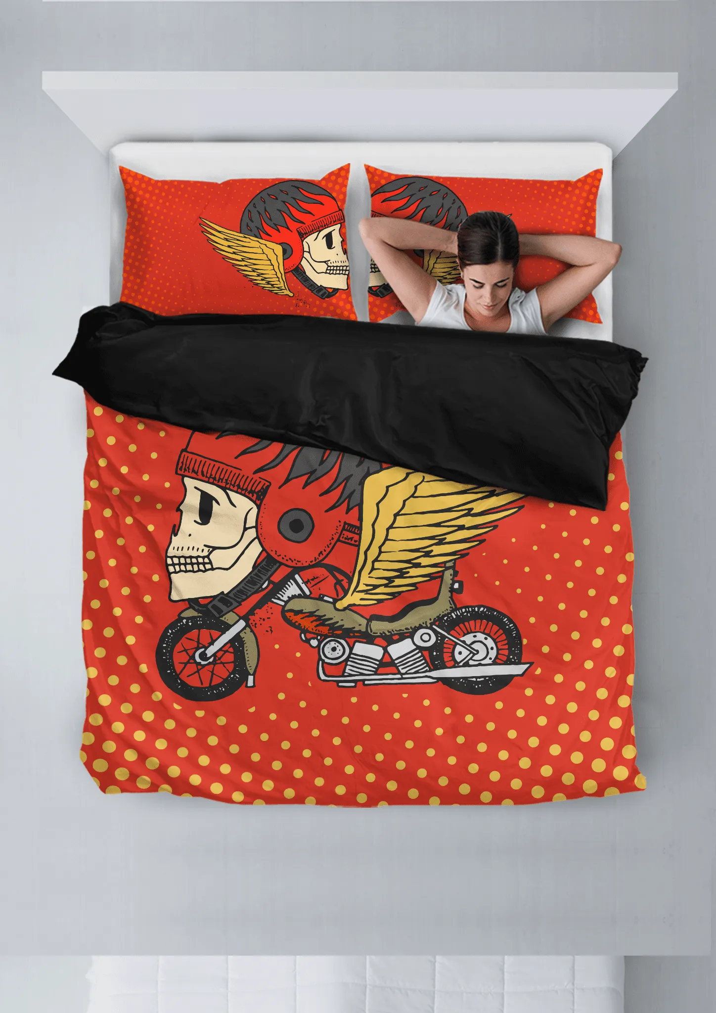 Funky Motorcycle Bedding Sets